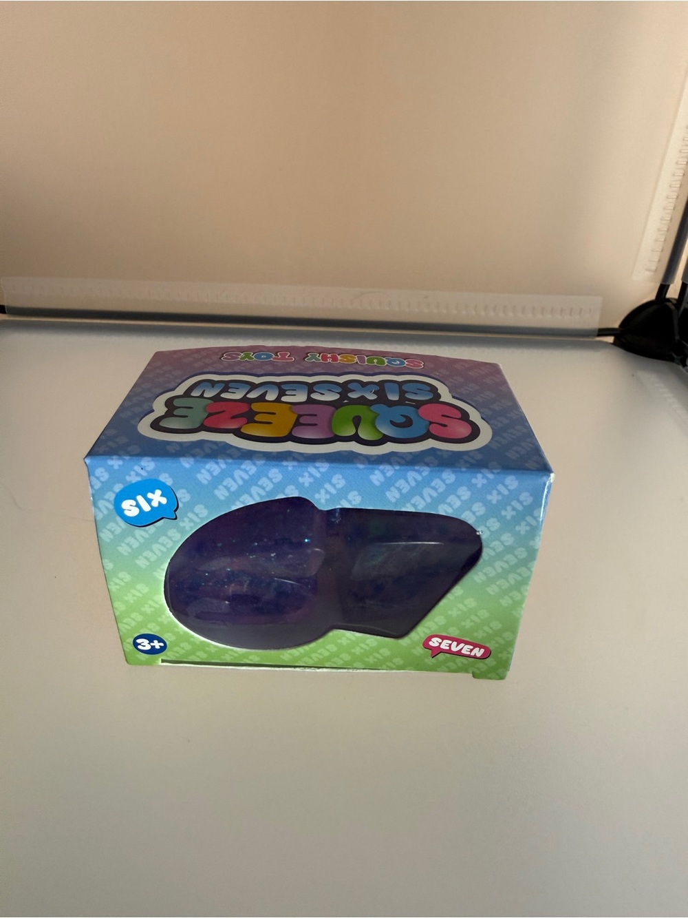 Six Seven Squeeze Toy – Soft Gel Texture & Glitter